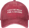 Ballkappen kann ich gemein für einen zweiten Hut verstellbare Cowboyhüte Fashion Baseball Cap Geschenke Trucker Frauen Männer Männer