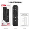 Box Nieuwe G60s Pro Bt Wireless Voice Remote Control 2.4G BT5.0 Dual Mode Air Mouse IR Leren met verlichte licht voor Android TV Box