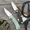 Rick Hinderer XM-18 3.5" Flipper Folding Knife D2 Blade G10 Handle with Clip Outdoor Camping Hunting Hiking Survival Everyday Carry EDC Knives for Gift