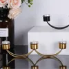 Candele in stile Tre Tè Light Holder Metal Classic Lantern Decor Christmas Party