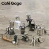 Barista Coffee Tamper CoffeeChain Coffee Machine Renge Moka Pitcher Keyring Portable Cothingware Espresso Accessories Pired