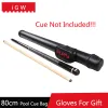 2016 New Fury Pu 1/2 basen Cue Cue 80 cm Billiard Cues Bag Billiards Akcesoria Czarne/niebieskie/czerwone/fioletowe Chiny