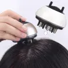 頭皮のための頭皮アプリケーターリキッドコーム頭皮トリートメントエッセンシャルオイルリキッドガイド櫛髪成長セラムオイルヘアケアを適用する