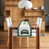 Table Cloth St. Patricks's Day Flag Linen Truck Gnome Runner Simple And Generous Grease Resistants