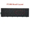 Keyboards PTBR Brazil LA Latin Notebook Keyboard for Dell Inspiron 155555 5557 5558 5559 5545 5547 5548 071m2c 0TTRTV 07tt4j 7tt4j 71M2C