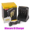 Chargeur Nitecore i8 Original Digicharger Battery Intelligent 8 Slots Charge pour IMR 18350 18650 26650 20700 21700 Chargeurs de batterie Universal Li-ion authentique