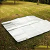 Camp Furniture Double-Sided Aluminum Foil Mat Slee For Cam Portable Insating Thermal Blanket Foldable Tent Floor Tra Drop Delivery Spo Dheqf