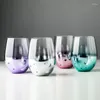 Wine Glasses Starry Sky Colored Eggshell Cups Water Glass Female Household Teacup Personality Coffee Cup Send Relatives Gifts