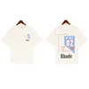 Rhude Luxury Brand Tshirt Rhude Shorts Hot Men's Shorts Men Short Women Tshirt Print S M L XL Street Cotton Beach Pants Fashion Shorts Youth Mens Shorts