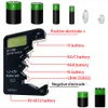 BT-189 AA/AAA/C/D/9V/1.5V LCD Display Universal Battery Meder Indicate Volt Tester Checker BT189 Testador de bateria