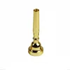 Utmärkt professionell 3C/5C/7C Storlek Mega Rich Tone Bullet Form Trumpet Mynstycke Guld Silver Copper Alloy