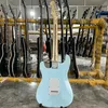 Sky Blue Strat Electric Guitar,St Version ,SSH Pickups ,Maple Fingerboard,Free Shipping