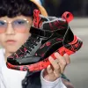 Кроссовки зимняя детская кроссовка мальчики нельзя получить водонепроницаемые повседневные туфли теплые плюс хлопковые кроссовки мода подростка для спортивных туфель