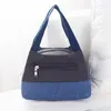 Kosmetiktaschen Mehrzweckhandtasche Frauenbeutel Leinwand große Kapazität Bento Box mit kleiner Stoffmama tragen