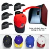 Ganci 5pcs hat hat hatch rack piccoli vaccini vari catena semplice semplice display a doppio tappo da baseball