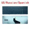 Keyboards New US Russian Spanish Laptop Keyboard For ASUS K53U K53Z K53B K53BR X53BY X53U X73 N73 K73 K73T A53U K53T K53T X53Z X53BR A53U