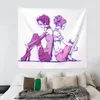 Wandteppiche Nana Osaki Wandteppich Bohemian Polyester Wandhänge Anime Manga Wohnkultur Strandmatte Retro