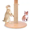 Натуральный сизальный веревочный шпагат стойки стойки затягивают веревку для заостчики кошки веревку веревку DIY Стремление к игрушке для игрушки для кошки