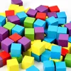 Magnets Magnetic Toys 50/100 Pcs/Set 2*2*2cm Colorful Wooden Cube Building Blocks Toy for Kids Educational Toys Squares Stack High Game Brick 240409