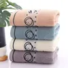 Towel Thickened Bath Increases Water Absorption Adult Solid Color Silk Soft Affinity Face Home Supplies