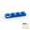 240PCS Bulk Builds cienki figurki Cegły 1x4 DOTS Edukacyjny rozmiar Kreatywna Kompatybilna z 3710 plastikową zabawką dla dzieci