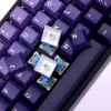 Kontroller 132 Keys PBT KeyCaps Cherry Profile Purple Double Shot Key Caps för Cherry Gateron MX Switches Gamer Mechanical Gaming Keyboard