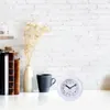 Wall Clocks Bathroom Waterproof Clock Rustic Hanging Adorn Desk Plastic Water-proof Simple