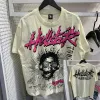 T-Shirts Hellstar Mens Women Designer cottons Tops T Shirt Man S Casual Shirt Luxurys Clothing Street Clothes Tees 850248521