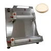 Stainless Steel Pizza Bottom Cake Forming Machine Semi Automatic Desktop Dough Sheeter Roller Machine