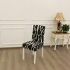 Couvre-chaise Couvre de style européen Couverture extensible en soie lavable détachable adaptée à la maison de cuisine à domicile