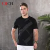 T-shirts masculins Chch Fashion Printing T-shirts T-shirt masculin 2023 Coton décontracté Coton Coton à manches courtes Tee Luxury Mens Comfort Brand masculin Teesl2404