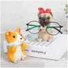 Lunettes de soleil Fashion Frames Puppy Dog Lunets Habet Sold Sected Retainers Afficher les accessoires de livraison de gouttes cadeaux de conception animale mignon DHL73