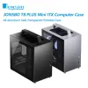 Towers JONSBO T8 PLUS ITX MINI Small Case All Aluminum Suitcase Portable Desktop Computer Empty Chassis Gaming Case With 14CM ARGB Fan