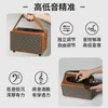 Wooden Bluetooth Speakers Wireless Leather Box Desktop Computer Subwoofer Portable Portable Stereo Retro Speaker