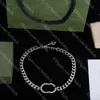 Pulsera de diseño clásico para hombres Collar de cartas de alta calidad Amantes de lujo Juego de joyas de joyas de joyas de damas de lujo con caja