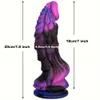 Dragon Dildo pour les femmes Big Anal Dildo avec la ventouse Soft Monster Dildo Silicone Anal Purn Prostate Massager Sex Toys for Men 240401