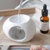 Candle Holders Ceramic Essential Oil Burner Fragrance Warmer Scented Diffuser Holder Melt For Yoga Bedroom SPA Office