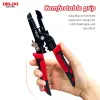 DELIXI ELECTRIC Wire Strippers and Cutters and Crimp Opening Pliers Strippers Cutting Tools