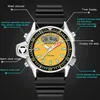 Wristwatches SANDA Men LED Digital es Fashion Sport Dual Display Quartz Wrist Outdoor Waterproof Military Wristes Mens 3008240409