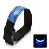 Hot Night Running Armband LED Light Christmas Sport Safety Belt Arm Warning Wristband Outdoor Cycling Bike Bicycle Hot 2022