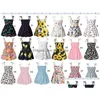 Girl'S Dresses Summer Kids Cami Dress Baby Cotton Beach Fashion Girls Floral Skirt Toddler Infant Swim Bath Girl Princess Sleeveless Dhe5S