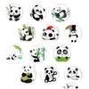 Magneti frigoriti fumetti panda magnetico stick cristallo vetro frigorifero adesivi decorazioni decorazioni da 30 mm decorazioni da giardino dh6vz