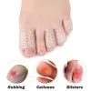 PEXMEN 2PCS TOE PROTECTOR OPEN TOE SLEEVE GEL TOE CAPは、Ingrown Toenails Corns BlistersとCallusesからの救援のつま先の痛みをカバーしています