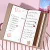 Notebooks Kawaii Hollow Lace Notebooks met raster blanco Line binnen papier schattige draagbare dagboekbuilium om te doen Lijstagenda Schema organisatoren