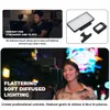 Mini vidéo LED LED PORTABLE PORTABLE VLOG VOLOG VIDEO DE REMPLIR PHOTO DE VOYAGE LUMIN