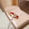 Bvlgaerri Band Designer anneaux Baojia Snake Bone Designer Ring 925 Sterling Silver plaqué 18k Gol Natural White Fritillaria Red Agate Diamond