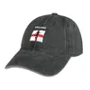 Berets England National Soccer Team Cowboy Hat Wild Ball Golf Man Mężczyźni mężczyźni