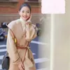 Women's Jackets Designer 24 New Fashion Wrap Belt Classic Wool Coat 8KPY