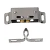 Latches Cabinet Buckles Glass Cabinet Wardrobe Door Cabinet Door Silver Strong Accessories Brass Card Type Polished