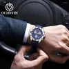 Armbandsur Ochstin Model 2024 Mariner Series Atmospheric Fashion Waterproof Watch Multifunktion Quartz Movement Men's